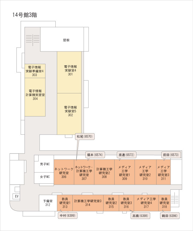 14号館 3F